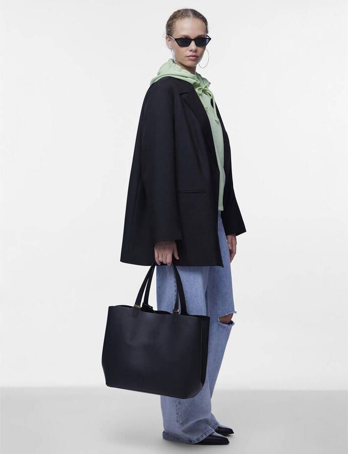 PIECES shopper PCKOPA zwart