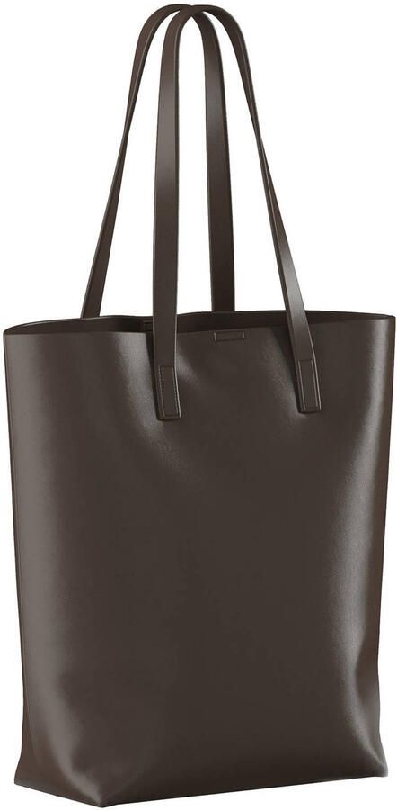 PIECES shopper PCTALLA donkerbruin