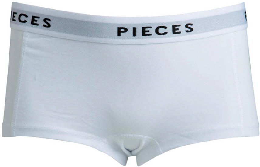 PIECES short PCLOGO wit