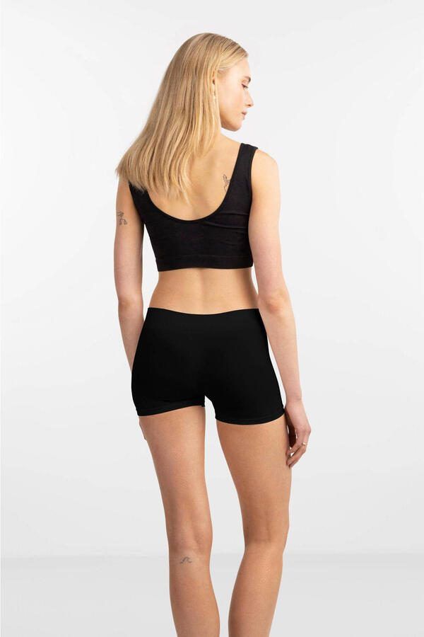 PIECES short PCLONDON zwart - Foto 2