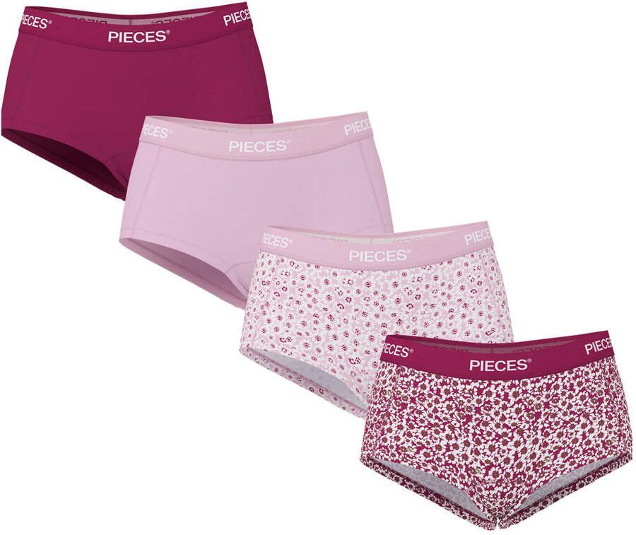 PIECES shorts (set van 4)