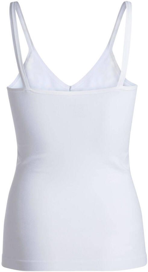 PIECES singlet PCPLAIN wit