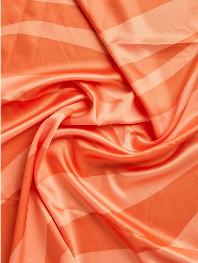 PIECES sjaaltje PCKONNIE met zebraprint oranje - Foto 2