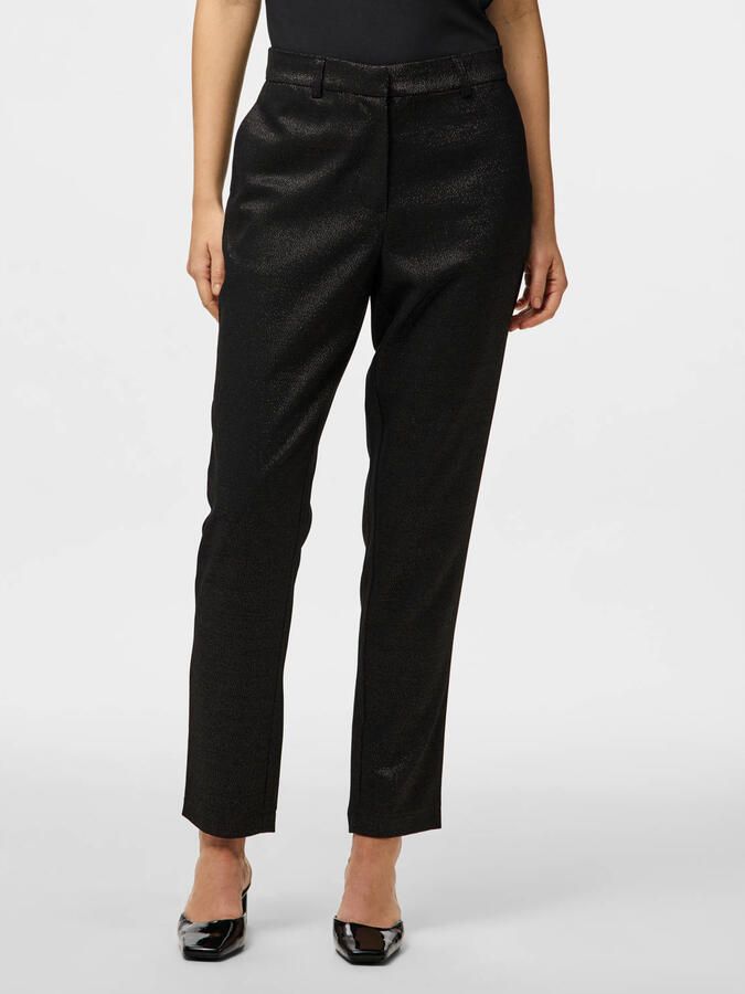 Pieces Regular fit stoffen broek met viscose model 'BOSSELLA'