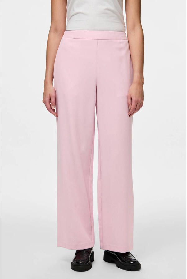 Pieces Loose fit pantalon met gedeeltelijk elastische tailleband model 'BOZZY' - Foto 3