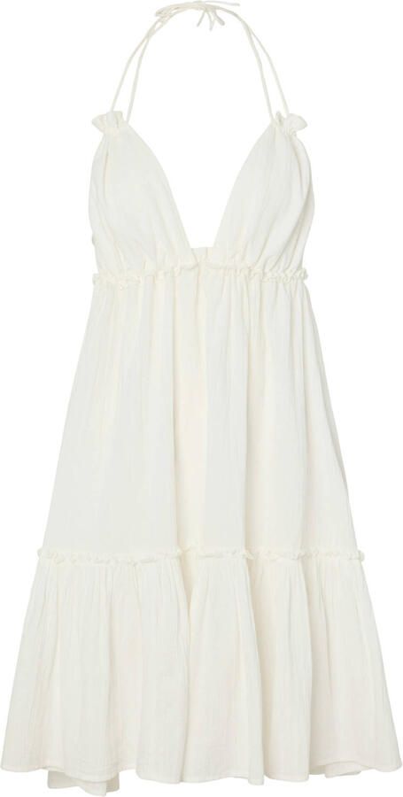 PIECES strandjurk PCKIANA ecru