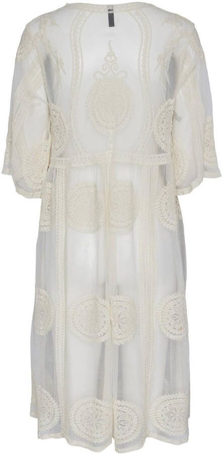 Pieces Loose fit kaftan van katoenmix model 'AIDA' - Foto 2