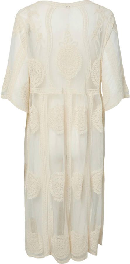 Pieces regular fit kaftan van katoenmix model 'AIDA' - Foto 3