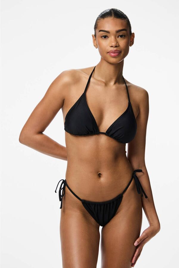 Pieces Bikinibroekje van elastische materiaalmix model 'BAOMI' - Foto 3