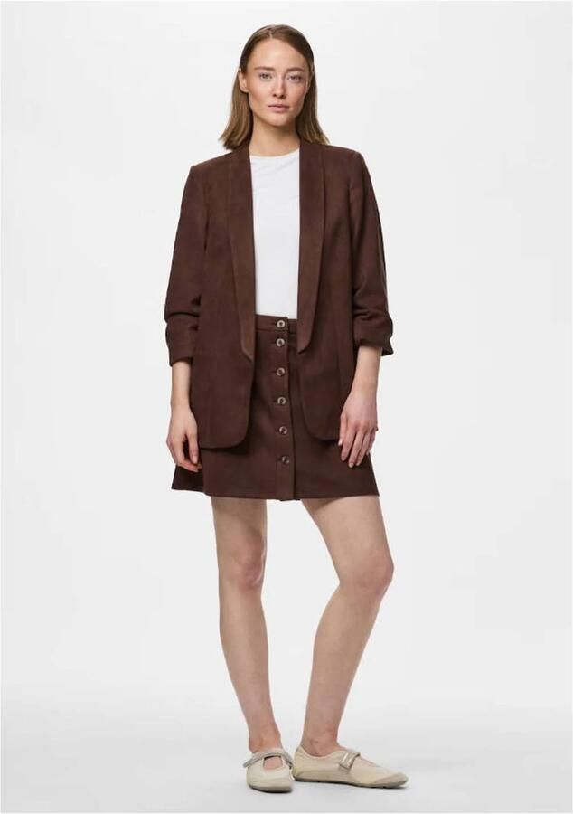 Pieces Regular fit longblazer met 3 4-mouw model 'BOSELLA' - Foto 2