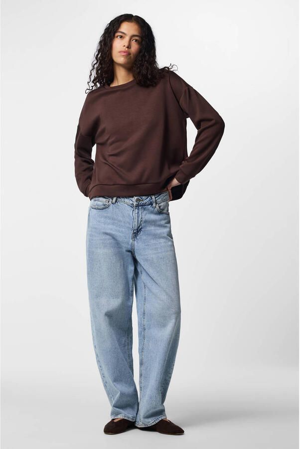 PIECES sweater bruin - Foto 4
