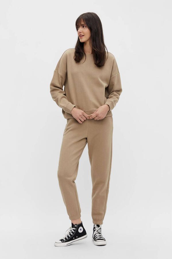 PIECES sweater Chilli lichtbruin - Foto 3