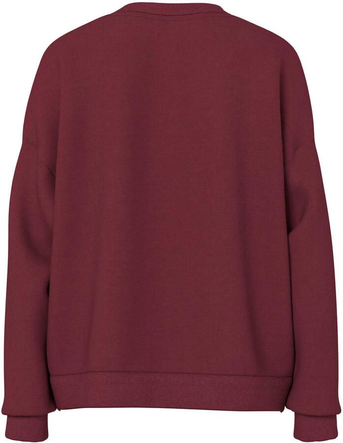 PIECES sweater donkerrood - Foto 2
