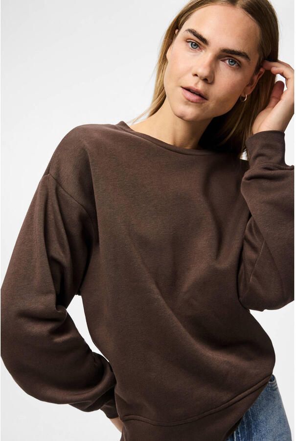PIECES sweater PCCHILLI bruin