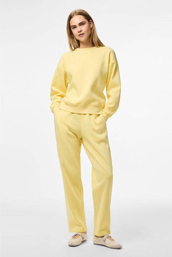 PIECES sweater PCCHILLI geel - Foto 2