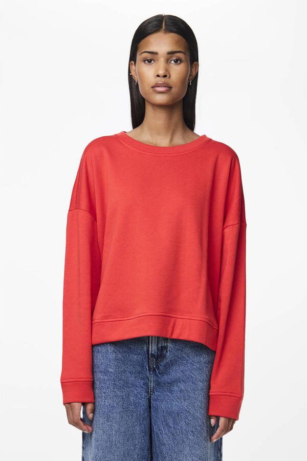 PIECES sweater PCCHILLI rood - Foto 2