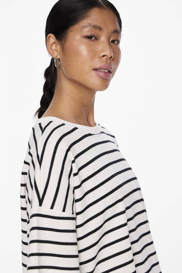 Pieces Sweatshirt PCCHILLI SUMMER 2 4 SWEAT STRIPE NOOS BC - Foto 3