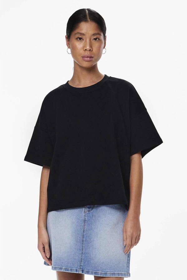 Pieces Sweatshirt PCCHILLI SUMMER 2 4 LOOSE SWEAT NOOS BC - Foto 3