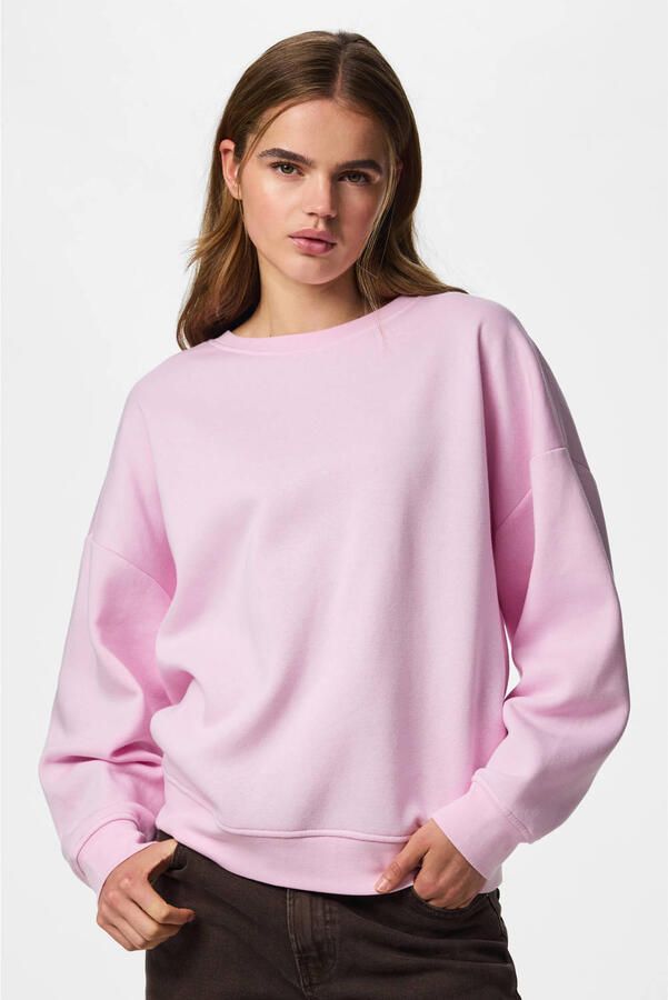 PIECES sweater roze