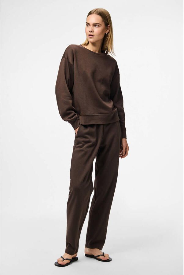 PIECES sweatpants PCCHILLI bruin