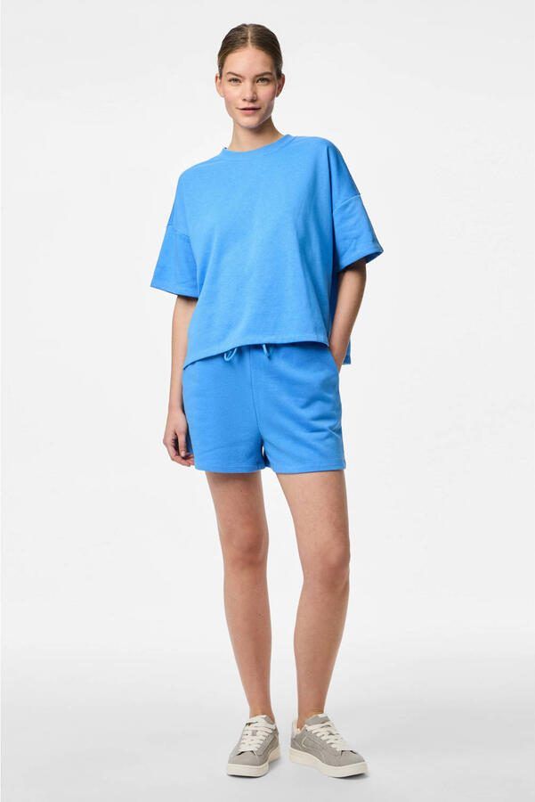PIECES loungeshort PCCHILLI felblauw
