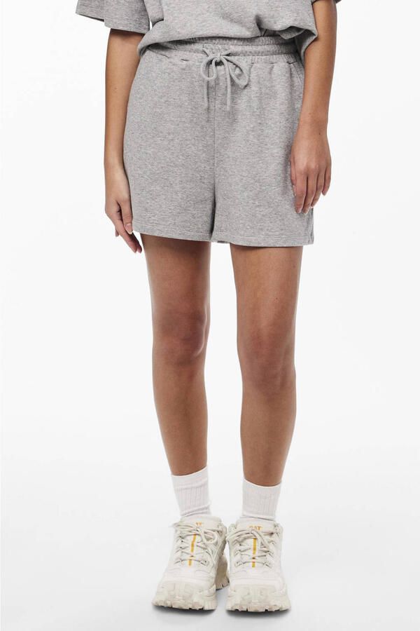 Pieces Sweatshorts met tunnelkoord model 'Chilli Summer'