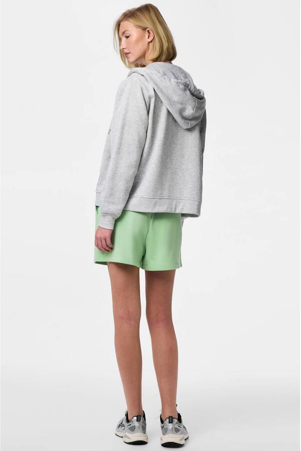 PIECES sweatshort PCCHILLI groen - Foto 3