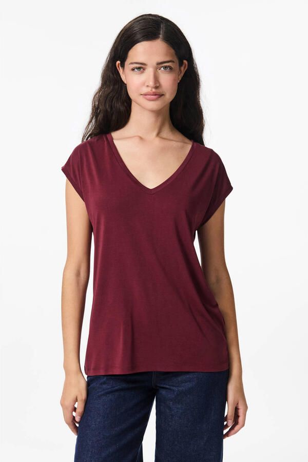 Pieces Shirt met korte mouwen PCKAMALA TEE NOOS BC - Foto 1