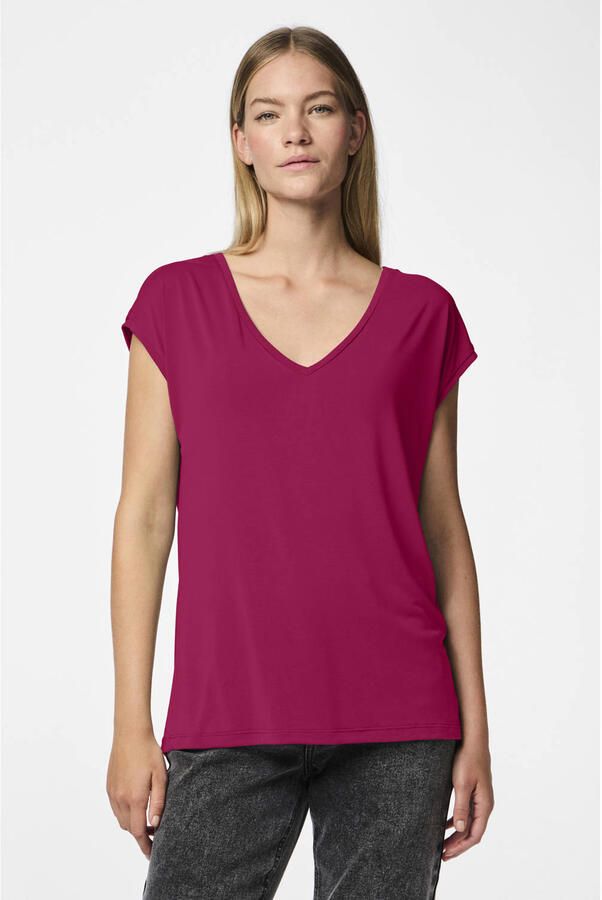 Pieces Loose fit tanktop met modal model 'KAMALA' - Foto 2