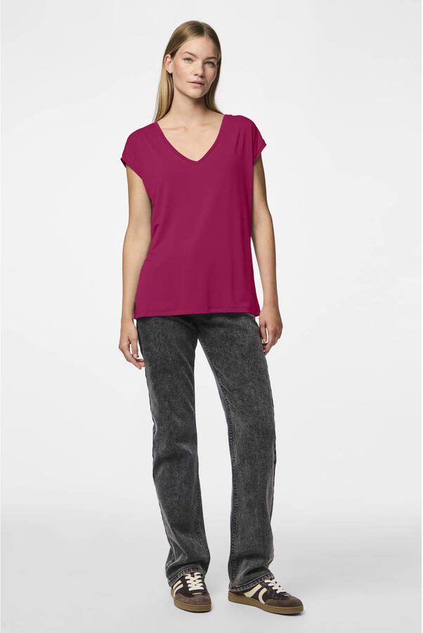 Pieces Loose fit tanktop met modal model 'KAMALA' - Foto 3