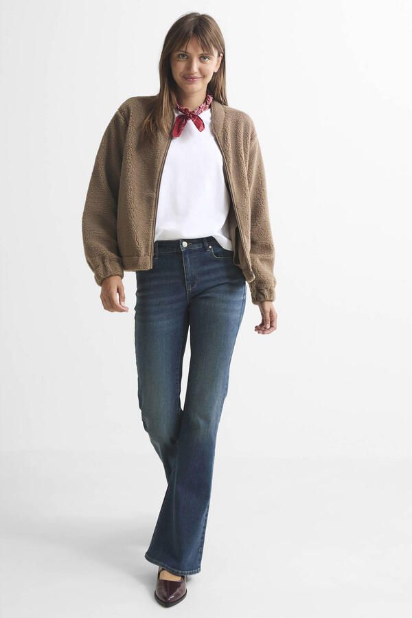 PIECES T-shirt PCRIA van katoen wit - Foto 3