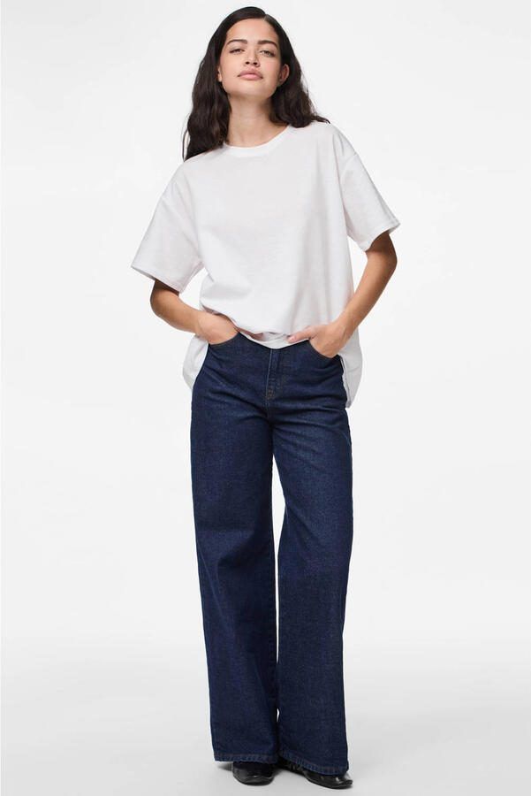 Pieces Shirt met korte mouwen PCSKYLAR SS OVERSIZED TEE NOOS - Foto 3