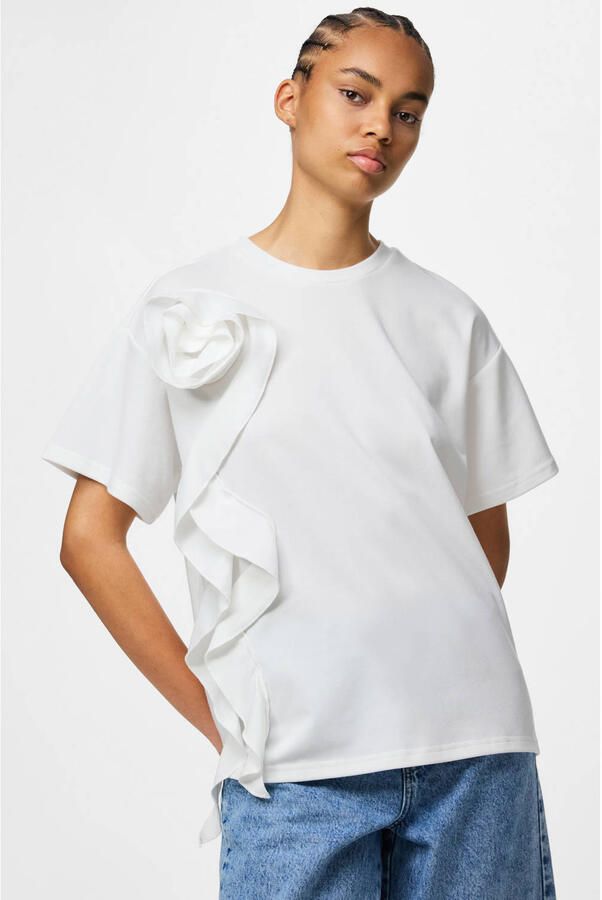 PIECES T-shirt wit