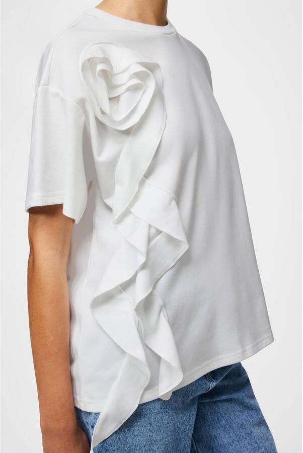 PIECES T-shirt wit - Foto 3