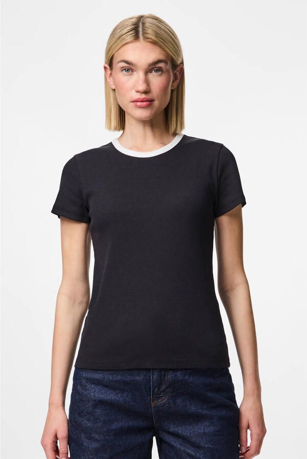 Pieces Shirt met korte mouwen PCMAY SS TEE NOOS BC