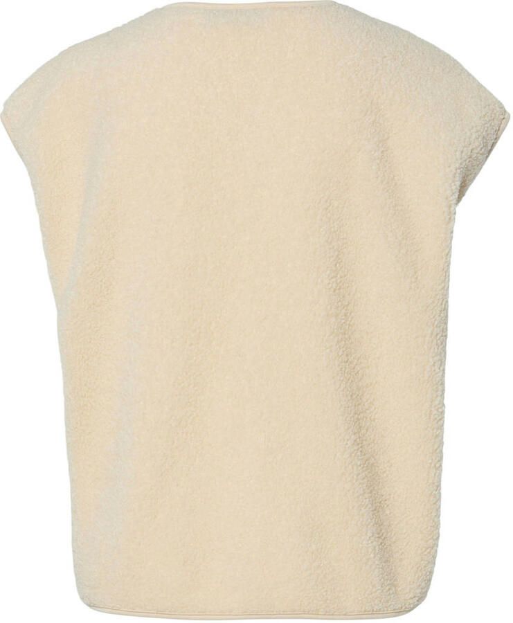 Pieces Relaxed fit gilet in luipaardlook model 'KATTY'