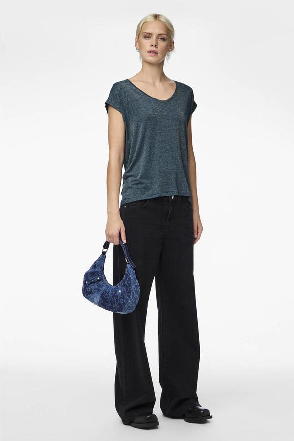 Pieces Regular fit shirt van viscosemix model 'BILLO' - Foto 2