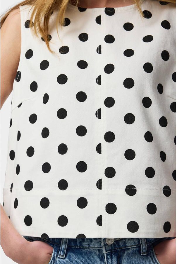PIECES top met stippen - Foto 2