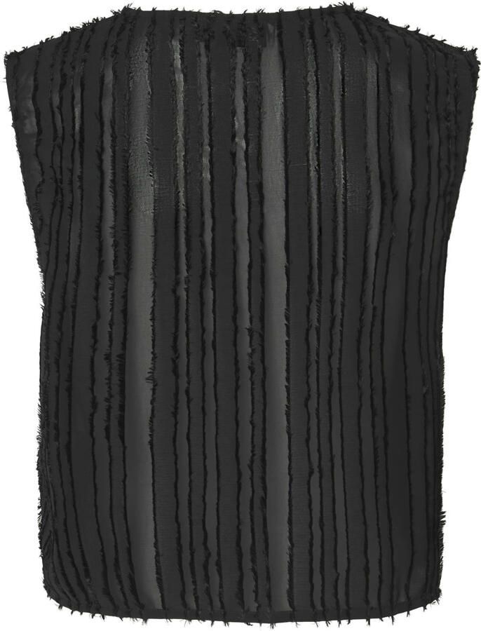 PIECES top zwart - Foto 2
