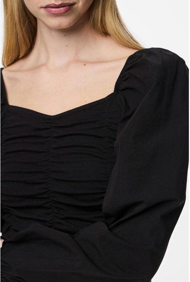 PIECES top zwart - Foto 2