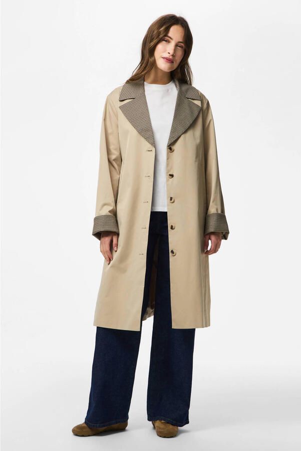 PIECES trenchcoat beige - Foto 3