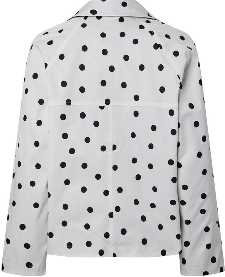PIECES trenchcoat met stippen - Foto 2
