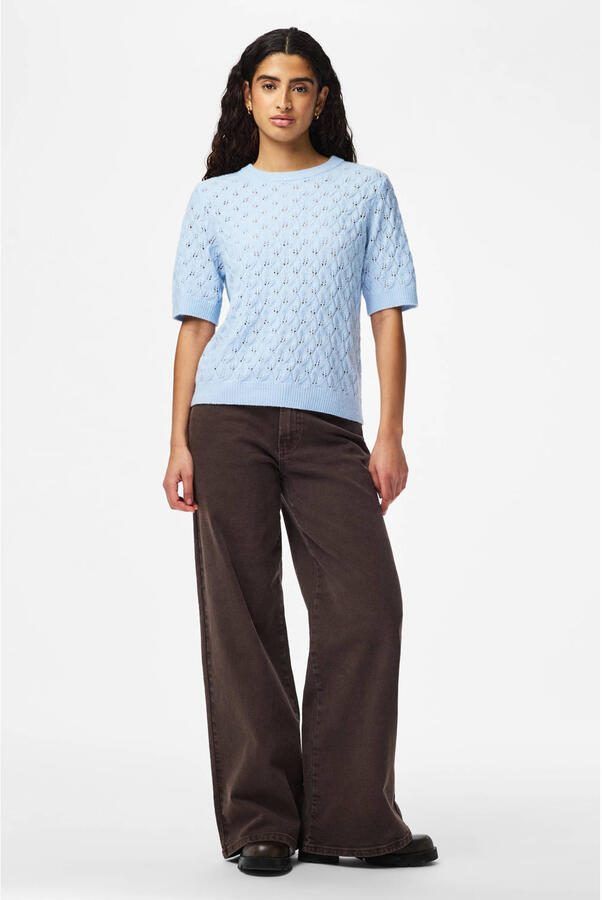 Pieces Regular fit pullover met wol Model 'LELOU' - Foto 2