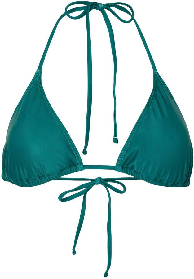 PIECES voorgevormde triangel bikinitop PCBAOMI groen - Foto 2