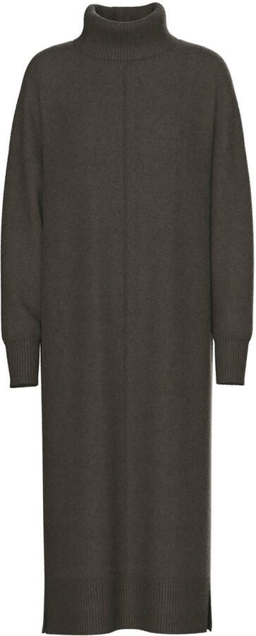 Pieces Oversized gebreide jurk met wol model 'MALOU'