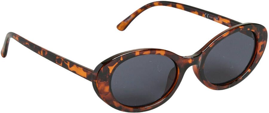 PIECES zonnebril PCSANNA met tortoise print bruin
