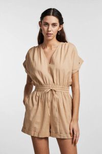 PIECES playsuit PCLEENA bruin