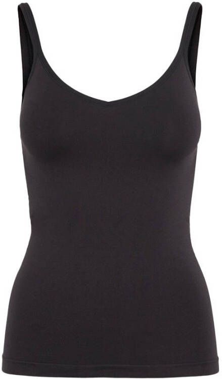 Pieces Plain Undershirt Zwart Dames - Foto 3