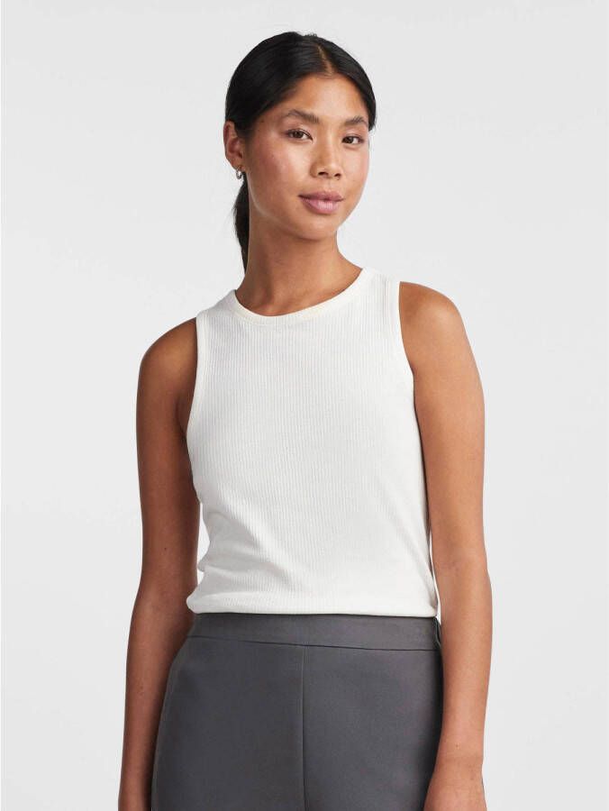 Pieces Geribde tanktop PCRUKA BOXER TANK TOP NOOS BC - Foto 2