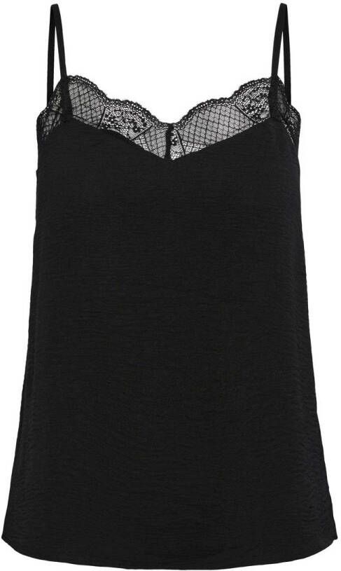 Pieces Top PCTIFFANY STRAP LACE TOP WVN NOOS BC